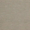 green geometric jacquard fabric from Colefax & Fowler