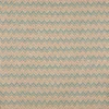 green geometric jacquard fabric from Colefax & Fowler