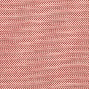 red geometric jacquard fabric from Colefax & Fowler