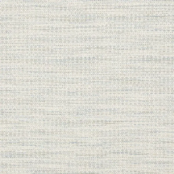 Hugo Fabric - Old Blue by blue geometric woven fabric from Colefax & Fowler