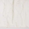 white botanical embroideried fabric from Colefax & Fowler
