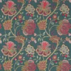 multicolour botanical embroideried fabric from Colefax & Fowler