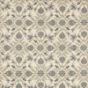 blue botanical embroideried fabric from Colefax & Fowler