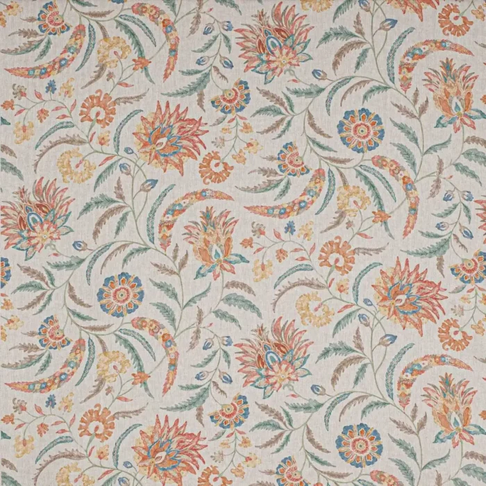 Campion Fabric - Red / Sand – Red Sand swatch