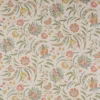 multicolour botanical linen fabric from Colefax & Fowler