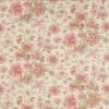pink botanical linen fabric from Colefax & Fowler