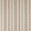multicolour striped linen fabric from Colefax & Fowler