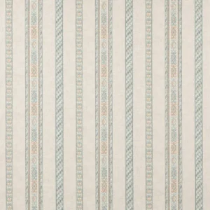blue striped linen fabric from Colefax & Fowler