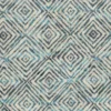 multicolour geometric velvet-chenille fabric from Cristina Marrone