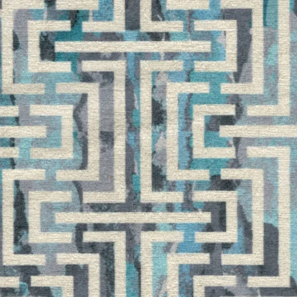 Accento Fabric - 3110 by multicolour contemporary velvet-chenille fabric from Cristina Marrone