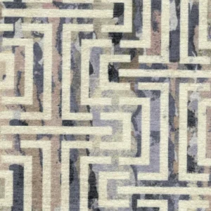 white contemporary velvet-chenille fabric from Cristina Marrone
