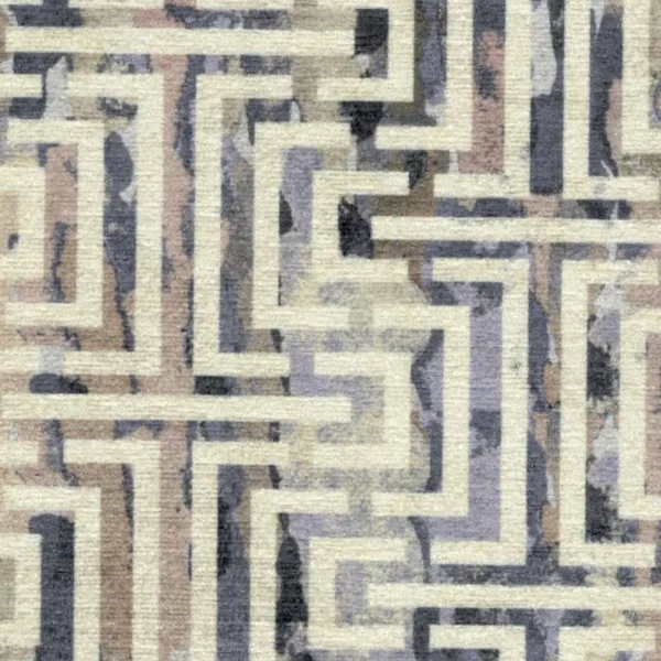 Accento Fabric - 3111 by white contemporary velvet-chenille fabric from Cristina Marrone