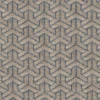 white geometric velvet-chenille fabric from Cristina Marrone