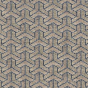 white geometric velvet-chenille fabric from Cristina Marrone