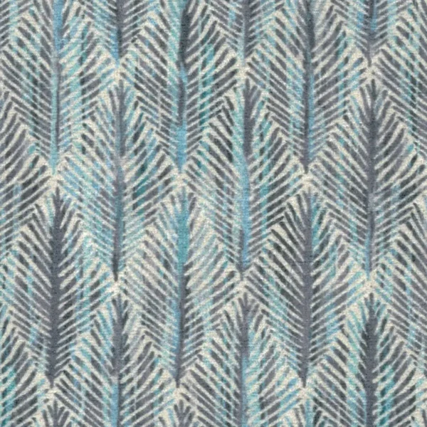 Accento Fabric - 3122 by multicolour botanical velvet-chenille fabric from Cristina Marrone