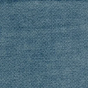 blue plain velvet-chenille fabric from Cristina Marrone