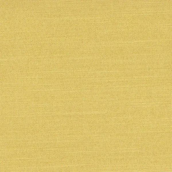 Porto Fabric - Yellow by yellow plain woven fabric from Cristina Marrone