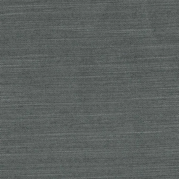 Porto Fabric - Charcoal by black-grey plain woven fabric from Cristina Marrone