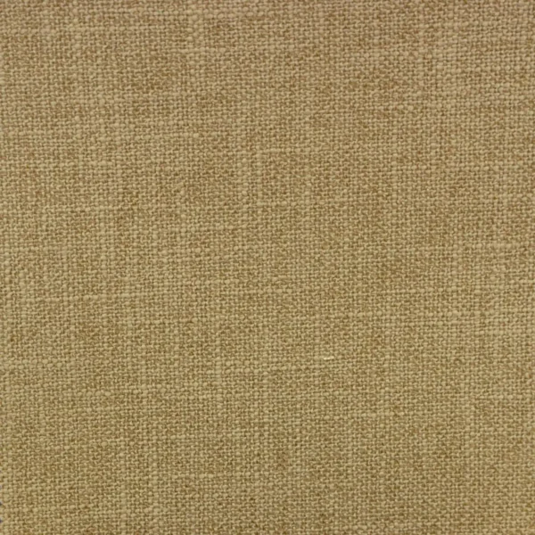 Bacio Fabric - Barley by yellow plain woven fabric from Cristina Marrone