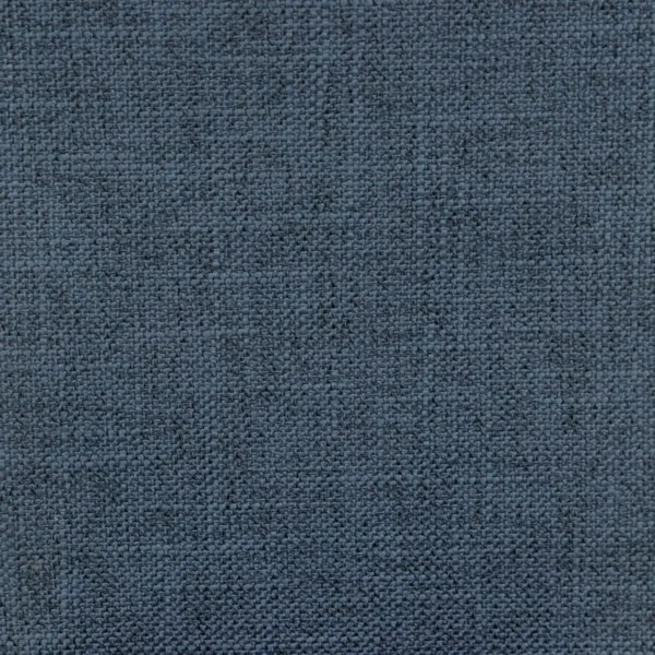 Bacio Fabric - Indigo by blue plain woven fabric from Cristina Marrone