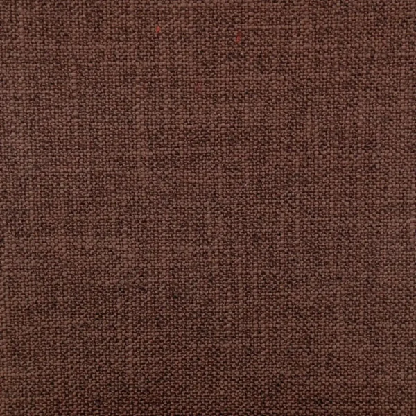 Bacio Fabric - Cinnamon by brown plain woven fabric from Cristina Marrone