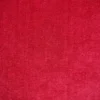 red plain velvet-chenille fabric from Cristina Marrone