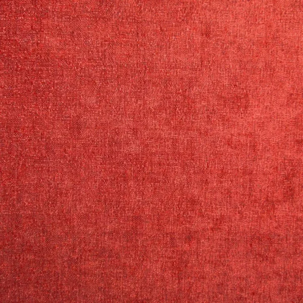 Belvedere Fabric - Russet by orange plain velvet-chenille fabric from Cristina Marrone