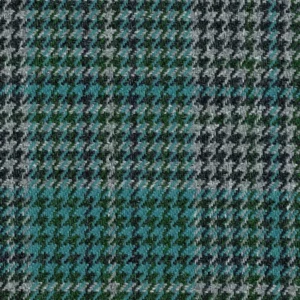 black-grey checked jacquard fabric from Cristina Marrone