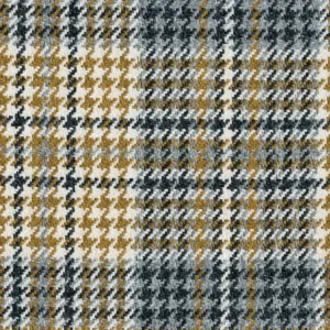 black-grey checked jacquard fabric from Cristina Marrone