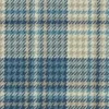 blue checked jacquard fabric from Cristina Marrone