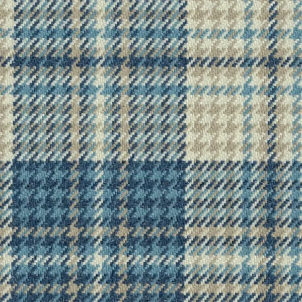 Bologna Fabric - 3258 by blue checked jacquard fabric from Cristina Marrone