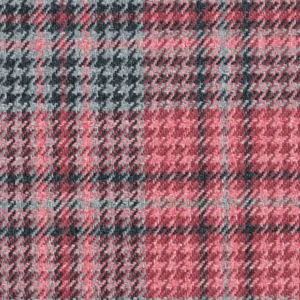 black-grey checked jacquard fabric from Cristina Marrone