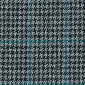 black-grey checked jacquard fabric from Cristina Marrone