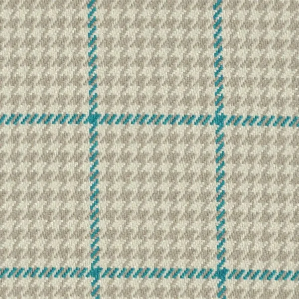 neutral checked jacquard fabric from Cristina Marrone
