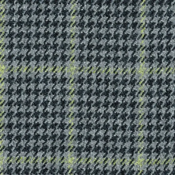 Bologna Fabric - 3267 by black-grey checked jacquard fabric from Cristina Marrone