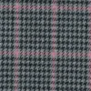 black-grey checked jacquard fabric from Cristina Marrone