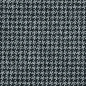 black-grey geometric jacquard fabric from Cristina Marrone