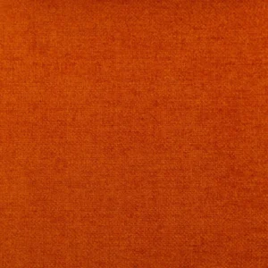 orange plain velvet-chenille fabric from Cristina Marrone