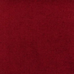 red plain velvet-chenille fabric from Cristina Marrone