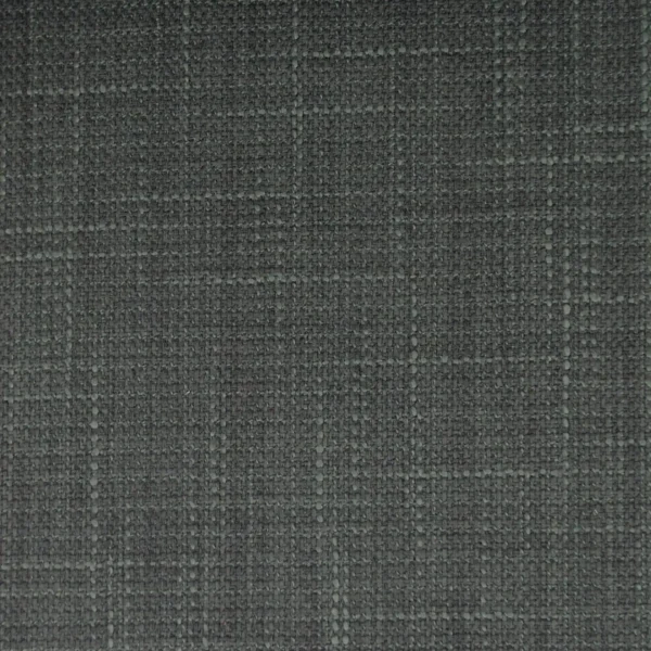 Emporio Fabric - Steel by black-grey plain woven fabric from Cristina Marrone