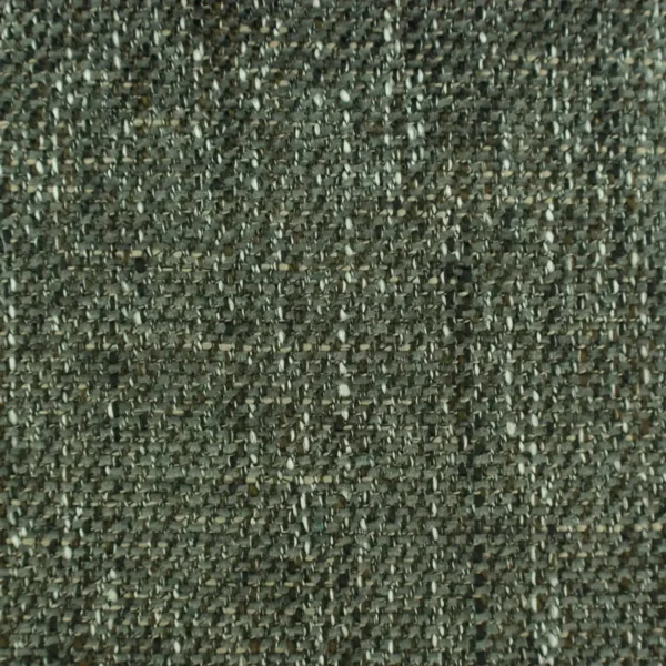 Ferrara Fabric - Smoke by black-grey plain woven fabric from Cristina Marrone