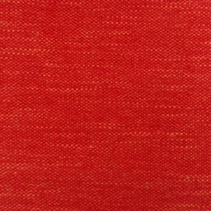 red plain velvet-chenille fabric from Cristina Marrone