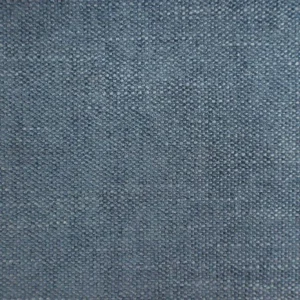 blue plain velvet-chenille fabric from Cristina Marrone