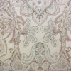 white botanical woven fabric from Cristina Marrone