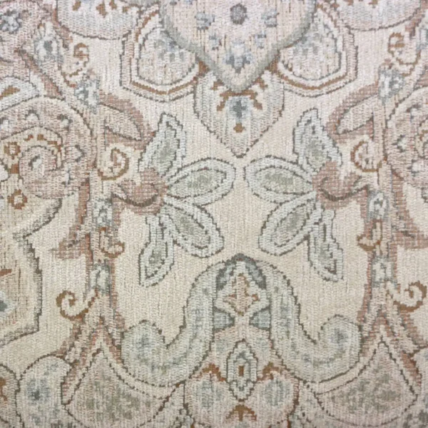 Imperiale Fabric - 1576 by white botanical woven fabric from Cristina Marrone