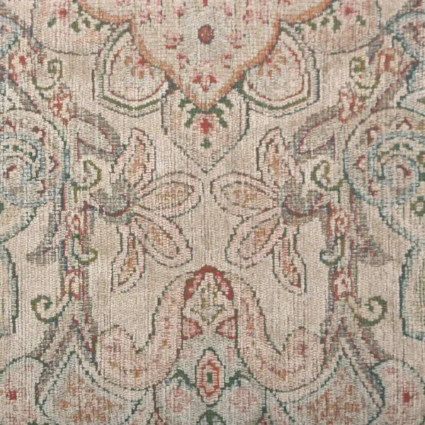 Imperiale Fabric - 1577 by neutral botanical woven fabric from Cristina Marrone