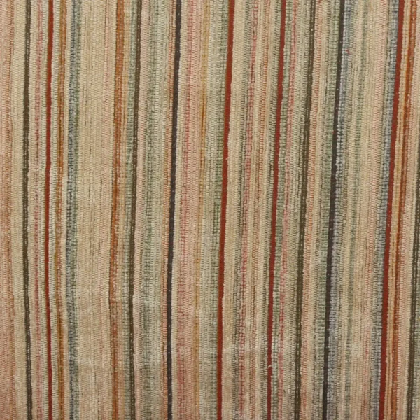 Imperiale Fabric - 1583 by multicolour striped velvet-chenille fabric from Cristina Marrone