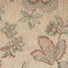 multicolour botanical woven fabric from Cristina Marrone