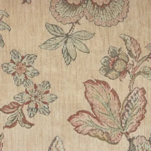 multicolour botanical woven fabric from Cristina Marrone