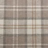 brown checked woven fabric from Cristina Marrone